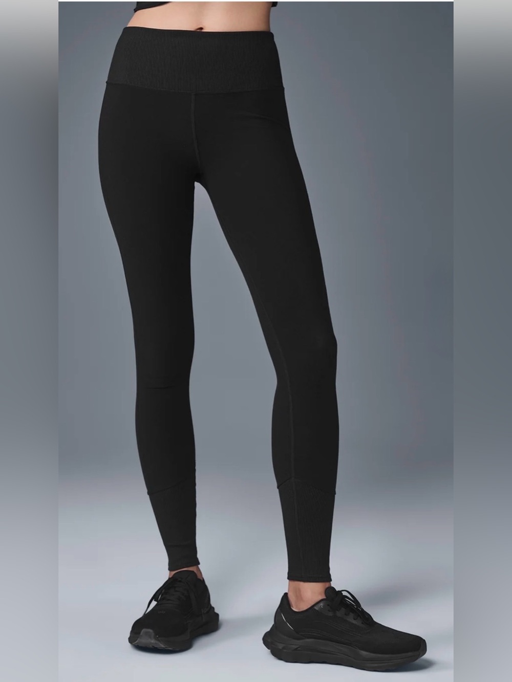Alo Yoga High-Waist Alosoft Lounge Legging Black Medium